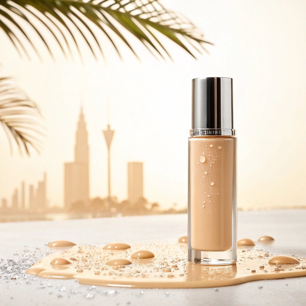 Foundation shade guide for Southeast Asian skin tones